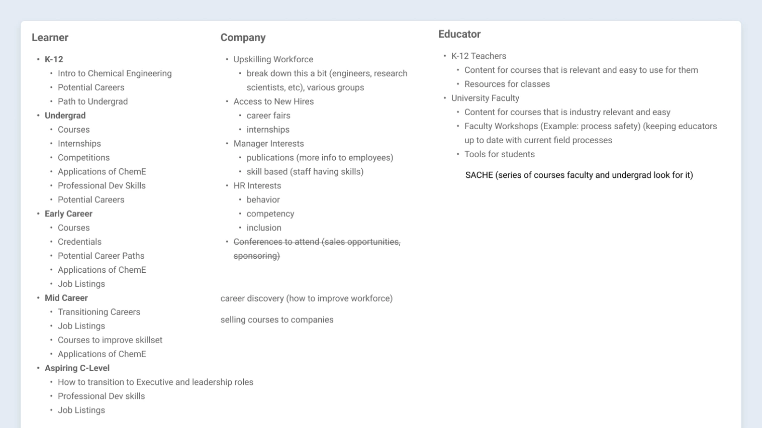 Target Paths Breakdown