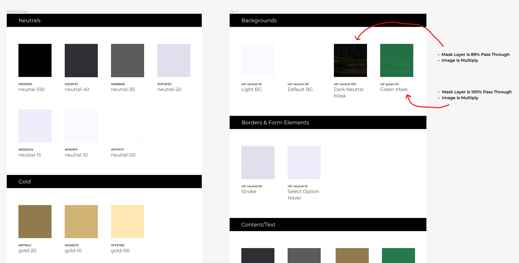 Design System - Color Palette